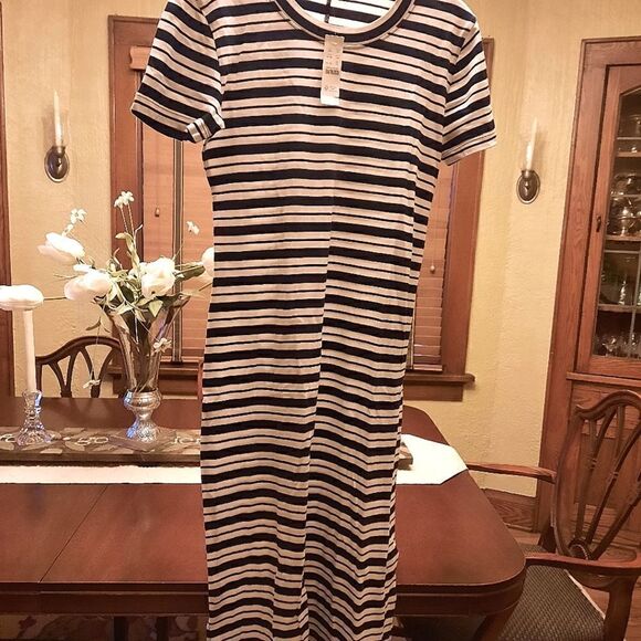 NWT J CREW Cotton T Shirt Dress - Picture 10 of 11